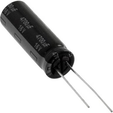 Elektrolit kondenz&aacute;tor, radi&aacute;lis, &aacute;ll&oacute;, RM 5 mm 5600 uF 10 V 20 % ? 12,5 mm Panasonic EEU-FR1A562L