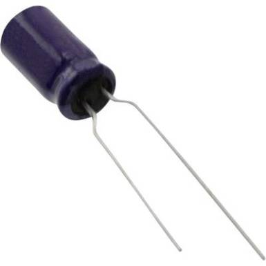 Elektrolit kondenzátor, radiális, álló, RM 2,5 mm 22 uF 100 V 20 % ? 6,3 mm Panasonic ECA-2AM220 Elektrolit kondenzátor, radiális, álló, RM 2,5 mm 22 uF 100 V 20 % ? 6,3 mm Panasonic ECA-2AM220