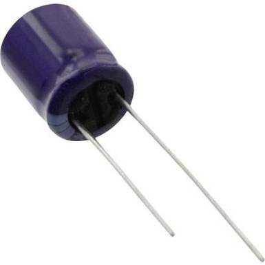 Elektrolit kondenz&aacute;tor, radi&aacute;lis, &aacute;ll&oacute;, RM 5 mm 330 uF 50 V 20 % ? 10 mm Panasonic ECA-1HM331