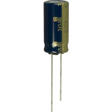 Elektrolit kondenzátor, radiális, álló, RM 5 mm 470 uF 35 V 20 % ? 10 mm Panasonic EEU-FC1V471 Elektrolit kondenzátor, radiális, álló, RM 5 mm 470 uF 35 V 20 % ? 10 mm Panasonic EEU-FC1V471