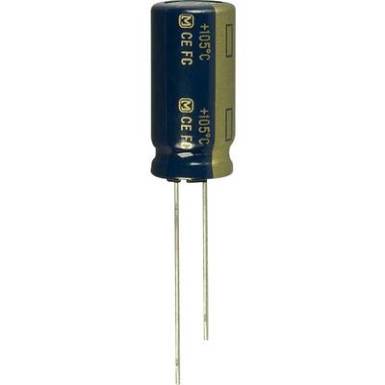 Elektrolit kondenzátor, radiális, álló, RM 5 mm 470 uF 50 V 20 % ? 12,5 mm Panasonic EEU-FC1H471 Elektrolit kondenzátor, radiális, álló, RM 5 mm 470 uF 50 V 20 % ? 12,5 mm Panasonic EEU-FC1H471