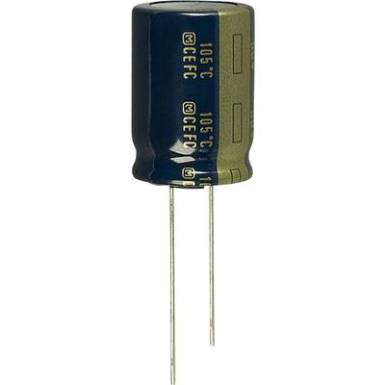 Elektrolit kondenz&aacute;tor, radi&aacute;lis, &aacute;ll&oacute;, RM 7,5 mm 1000 uF 50 V 20 % ? 16 mm Panasonic EEU-FC1H102