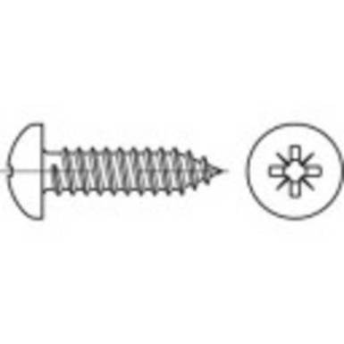 TOOLCRAFT 147578 Lemezcsavarok 2.2 mm 6.5 mm Kereszthornyú Pozidriv ISO 7049 Acél Galvanikusan cinkezett 100 db TOOLCRAFT 147578 Lemezcsavarok 2.2 mm 6.5 mm Kereszthornyú Pozidriv ISO 7049 Acél Galvanikusan cinkezett 100 db