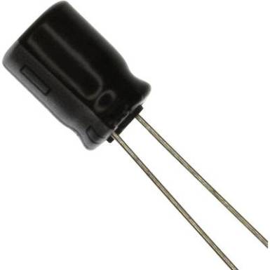 Elektrolit kondenzátor, radiális, álló, RM 3,5 mm 100 uF 63 V 20 % ? 8 mm Panasonic EEU-EB1J101 Elektrolit kondenzátor, radiális, álló, RM 3,5 mm 100 uF 63 V 20 % ? 8 mm Panasonic EEU-EB1J101