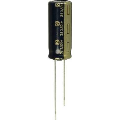 Elektrolit kondenzátor, radiális, álló, RM 5 mm 220 uF 63 V 20 % ? 10 mm Panasonic EEU-FC1J221 Elektrolit kondenzátor, radiális, álló, RM 5 mm 220 uF 63 V 20 % ? 10 mm Panasonic EEU-FC1J221
