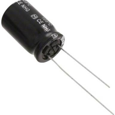 Elektrolit kondenzátor, radiális, álló, RM 5 mm 2200 uF 16 V 20 % ? 12,5 mm Panasonic ECA-1CHG222 Elektrolit kondenzátor, radiális, álló, RM 5 mm 2200 uF 16 V 20 % ? 12,5 mm Panasonic ECA-1CHG222