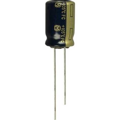 Elektrolit kondenzátor, radiális, álló, RM 5 mm 1200 uF 6,3 V 20 % ? 10 mm Panasonic EEU-FC0J122 Elektrolit kondenzátor, radiális, álló, RM 5 mm 1200 uF 6,3 V 20 % ? 10 mm Panasonic EEU-FC0J122