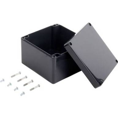 Univerz&aacute;lis műszerdoboz 122 x 120 x 85 ABS, palasz&uuml;rke, TRU COMPONENTS KST 227