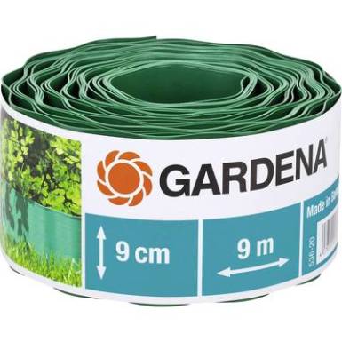 Gardena ágyáskeret, ágyásszegély 9m x 9cm, zöld színű Gardena 536 Gardena ágyáskeret, ágyásszegély 9m x 9cm, zöld színű Gardena 536