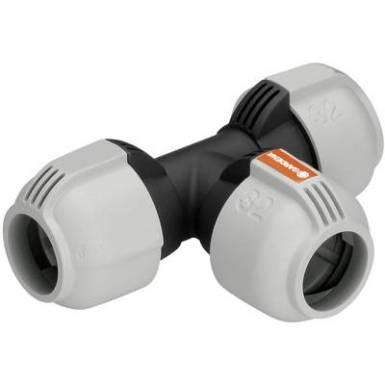 Gardena 32 mm-es T-elem öntözővezeték elágaztató Gardena Sprinklersystem rendszerhez (2772) Gardena 32 mm-es T-elem öntözővezeték elágaztató Gardena Sprinklersystem rendszerhez (2772)
