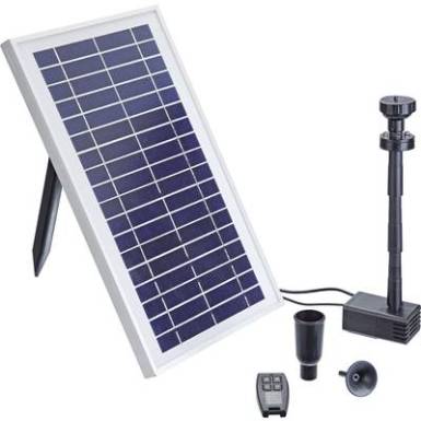 Napelemes szökőkút szivattyú rendszer, Pontec PondoSolar 600 Control 43325 Napelemes szökőkút szivattyú rendszer, Pontec PondoSolar 600 Control 43325