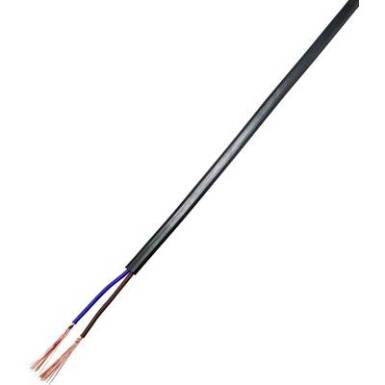 Csatlakoz&oacute;vezet&eacute;k 2 x 1 mm? 20 m, fekete, TRU COMPONENTS 93030c520