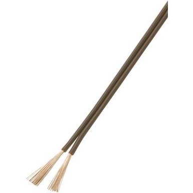 Litze huzal 2 x 0,5 mm?, barna, TRU COMPONENTS 93030c525 25 m Litze huzal 2 x 0,5 mm?, barna, TRU COMPONENTS 93030c525 25 m