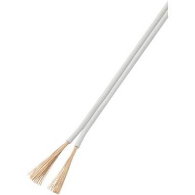 Litze huzal 2 x 0,5 mm?, fehér, TRU COMPONENTS 93030c527 50 m Litze huzal 2 x 0,5 mm?, fehér, TRU COMPONENTS 93030c527 50 m