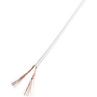 Litze huzal 2 x 1 mm?, fehér, TRU COMPONENTS 93030c533 25 m Litze huzal 2 x 1 mm?, fehér, TRU COMPONENTS 93030c533 25 m