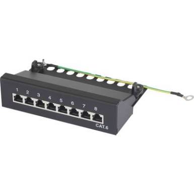 8 portos hálózati patchbox renkforce CAT 6 1 U 8 portos hálózati patchbox renkforce CAT 6 1 U