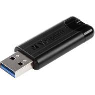 Verbatim Pin Stripe 3.0 USB stick 128 GB Fekete 49319 USB 3.0