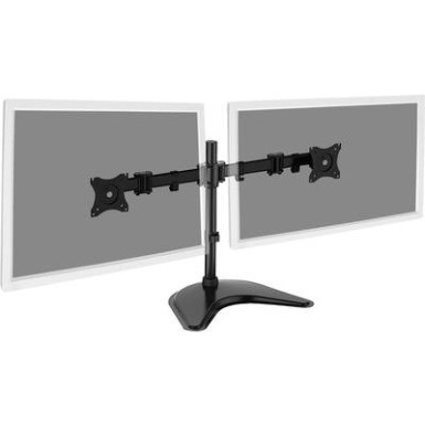 2 részes Monitor asztali tartó 38,1 cm (15) - 68,6 cm (27) Dönthető + forgatható, Forgatható Digitus DA-90348