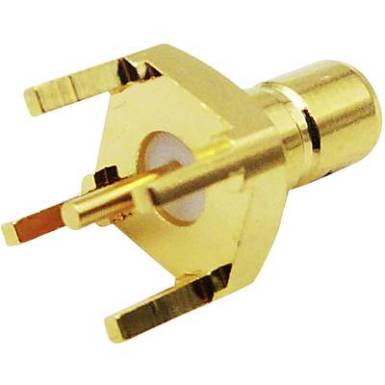 Beépíthető SMB aljzat, függőleges 50 Ohm, TRU COMPONENTS 1493144 Beépíthető SMB aljzat, függőleges 50 Ohm, TRU COMPONENTS 1493144