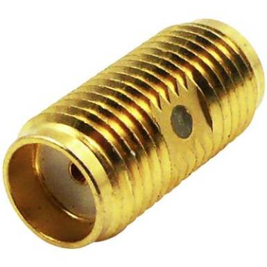 SMA adapter, SMA aljzat - SMA aljzat, TRU COMPONENTS SMA adapter, SMA aljzat - SMA aljzat, TRU COMPONENTS