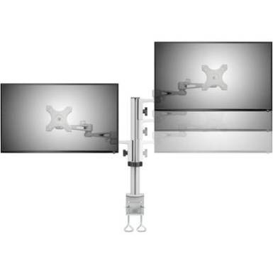 Dual asztali monitortart&oacute;, 33 cm (13) - 68,6 cm (27), SpeaKa Professional SP-DUAL-ARM