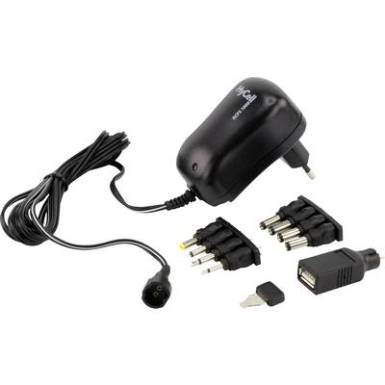 Univerzális hálózati adapter, dugasztápegység 3 - 12 V/DC 1000 mA HyCell 1201-0007 Univerzális hálózati adapter, dugasztápegység 3 - 12 V/DC 1000 mA HyCell 1201-0007