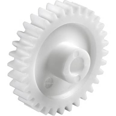 Poliacetál fogaskerék, modul típus: 1.0, furat átmérő: 8 mm, fogak száma: 60, Reely Poliacetál fogaskerék, modul típus: 1.0, furat átmérő: 8 mm, fogak száma: 60, Reely
