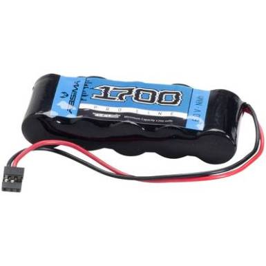 Absima Vevő akku, NiMH 6 V 1700 mAh Cellaszám: 5 stick JR Absima Vevő akku, NiMH 6 V 1700 mAh Cellaszám: 5 stick JR