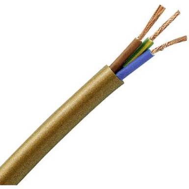 T&ouml;mlős vezet&eacute;k H03VV-F 3 G 0.75 mm? Fekete Kopp 152325008 25 m