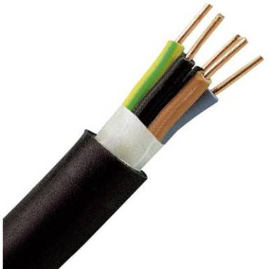 Földelő vezeték NYY-J 5 G 1.50 mm? Fekete Kopp 157425044 25 m Földelő vezeték NYY-J 5 G 1.50 mm? Fekete Kopp 157425044 25 m