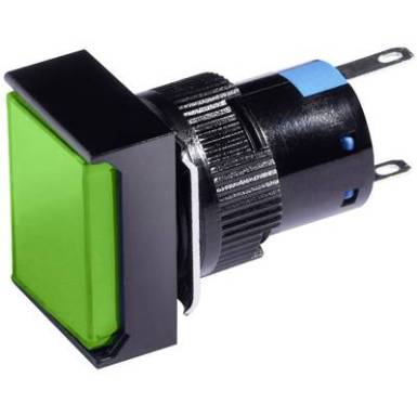 LED-es jelzőlámpa Zöld 230 V/AC Barthelme 58510313 LED-es jelzőlámpa Zöld 230 V/AC Barthelme 58510313