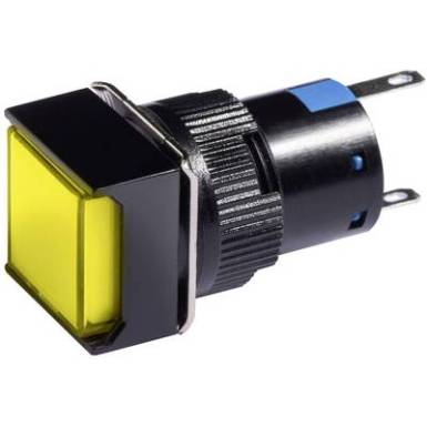 LED-es jelzőlámpa Sárga 12 V DC/AC Barthelme 58520112 LED-es jelzőlámpa Sárga 12 V DC/AC Barthelme 58520112