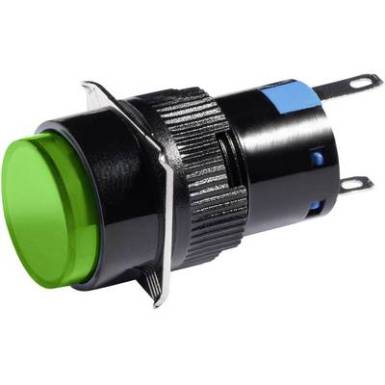 LED-es jelzől&aacute;mpa Z&ouml;ld 12 V DC/AC Barthelme 58500113