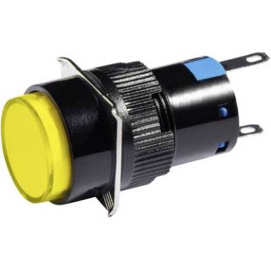 LED-es jelzőlámpa Sárga 12 V DC/AC Barthelme 58500112 LED-es jelzőlámpa Sárga 12 V DC/AC Barthelme 58500112