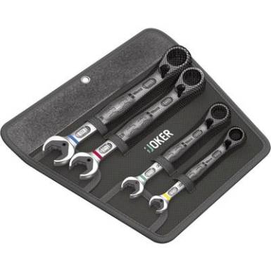 Racsnis gyűrűs csavarkulcs készlet 4 részes 10 - 19 mm Wera Joker Switch 05020090001 Racsnis gyűrűs csavarkulcs készlet 4 részes 10 - 19 mm Wera Joker Switch 05020090001
