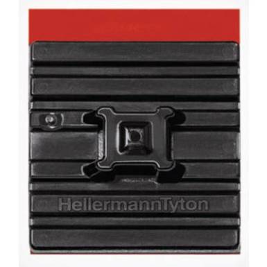 HellermannTyton 151-01527 FMB4APT-I-PA66HS-BK Rögzítő foglalat öntapadó 4-szeres befűzés Fekete 1 db HellermannTyton 151-01527 FMB4APT-I-PA66HS-BK Rögzítő foglalat öntapadó 4-szeres befűzés Fekete 1 db