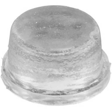 Öntapadós gumi műszerláb, kerek ? 12,7 x 6,4 mm, átlátszó Öntapadós gumi műszerláb, kerek ? 12,7 x 6,4 mm, átlátszó