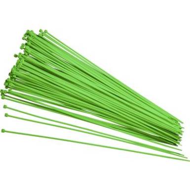 Kábelkötöző, kábelkötegelő 250X2.8 FLUORESZ zöld Kábelkötöző, kábelkötegelő 250X2.8 FLUORESZ zöld