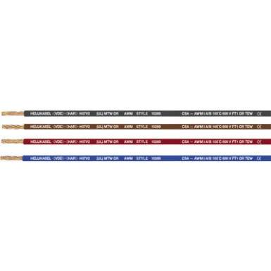 Huzal H05V2-K 1 x 1 mm? Zöld Helukabel 64117 méteráru Huzal H05V2-K 1 x 1 mm? Zöld Helukabel 64117 méteráru