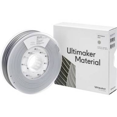 Ultimaker ABS - M2560 Silver 750 - 206127 3D nyomtat&oacute;sz&aacute;l ABS műanyag 2.85 mm Ez&uuml;st 750 g