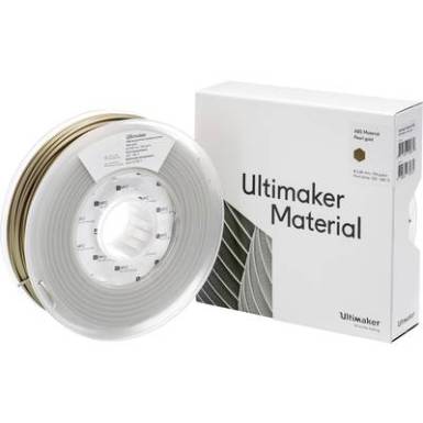 Ultimaker ABS - M2560 Pearl Gold 750 - 206127 3D nyomtatószál ABS műanyag 2.85 mm Arany 750 g Ultimaker ABS - M2560 Pearl Gold 750 - 206127 3D nyomtatószál ABS műanyag 2.85 mm Arany 750 g