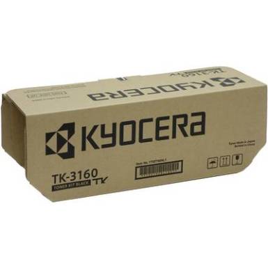 Kyocera Toner TK-3160 1T02T90NL0 Eredeti Fekete 12500 oldalak Kyocera Toner TK-3160 1T02T90NL0 Eredeti Fekete 12500 oldalak