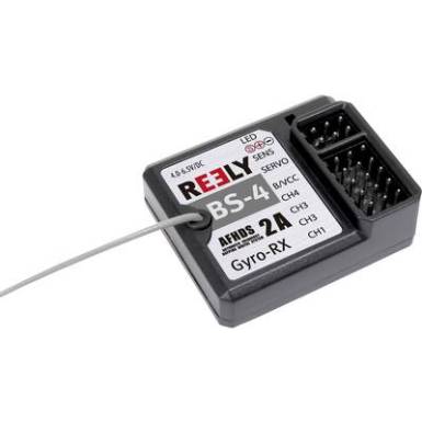 4 csatornás giroszkóp vevő 2,4 GHZ, Reely BS-4 4 csatornás giroszkóp vevő 2,4 GHZ, Reely BS-4