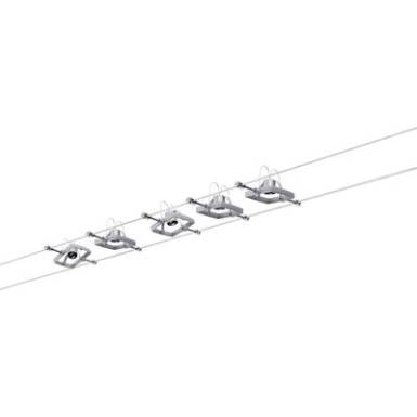 Zsin&oacute;ros teljes k&eacute;szlet GU5.3 50 W LED Paulmann MacII 94133 Kr&oacute;m (matt)