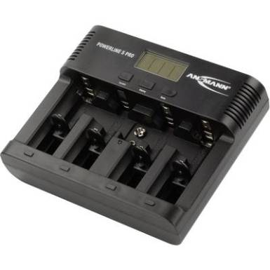 Hengeres akkutöltő, NiCd, NiMH, Ansmann Powerline 5 Pro Hengeres akkutöltő, NiCd, NiMH, Ansmann Powerline 5 Pro