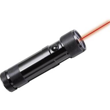 LED-es zseblámpa és lézerpointer, elemes, 145 g, fekete, Brennenstuhl EcoLED LED-es zseblámpa és lézerpointer, elemes, 145 g, fekete, Brennenstuhl EcoLED