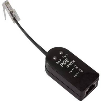 POE Power Over Ethernet kábelteszter, RJ45 csatlakozó teszter LogiLink PoE Finder WZ0028 POE Power Over Ethernet kábelteszter, RJ45 csatlakozó teszter LogiLink PoE Finder WZ0028