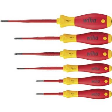 VDE Csavarhúzó készlet 6 részes Wiha SOFTFINISH ELEC. slimFix TORX BO VDE Csavarhúzó készlet 6 részes Wiha SOFTFINISH ELEC. slimFix TORX BO