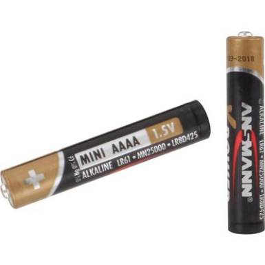Speciális alkál mangán mini (AAAA) elem, Ansmann X-Power 1.5 V 2 db Speciális alkál mangán mini (AAAA) elem, Ansmann X-Power 1.5 V 2 db