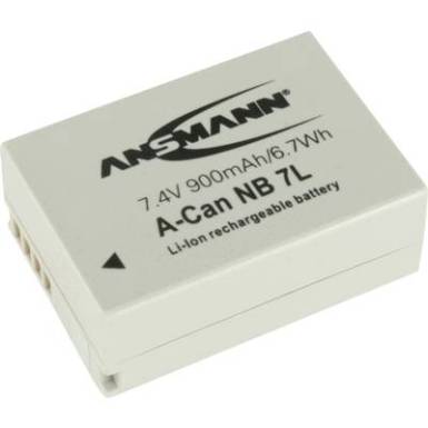 NB-7L Canon kamera akku 7,4V 900 mAh, Ansmann NB-7L Canon kamera akku 7,4V 900 mAh, Ansmann
